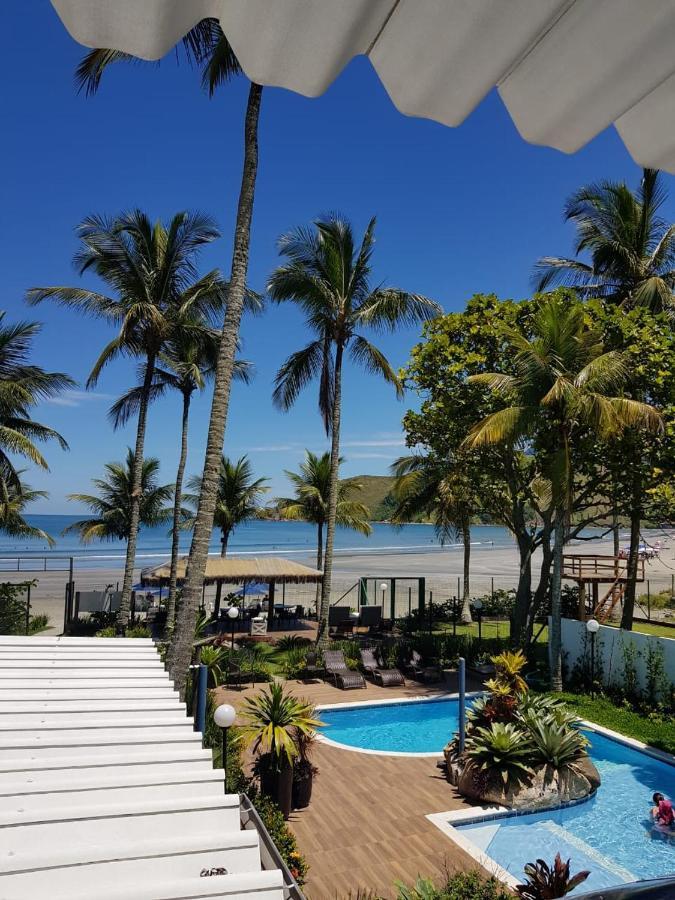 Brisa Do Mar Bare Praia Hotel - Praia De Barequecaba Sao Sebastiao  Bagian luar foto