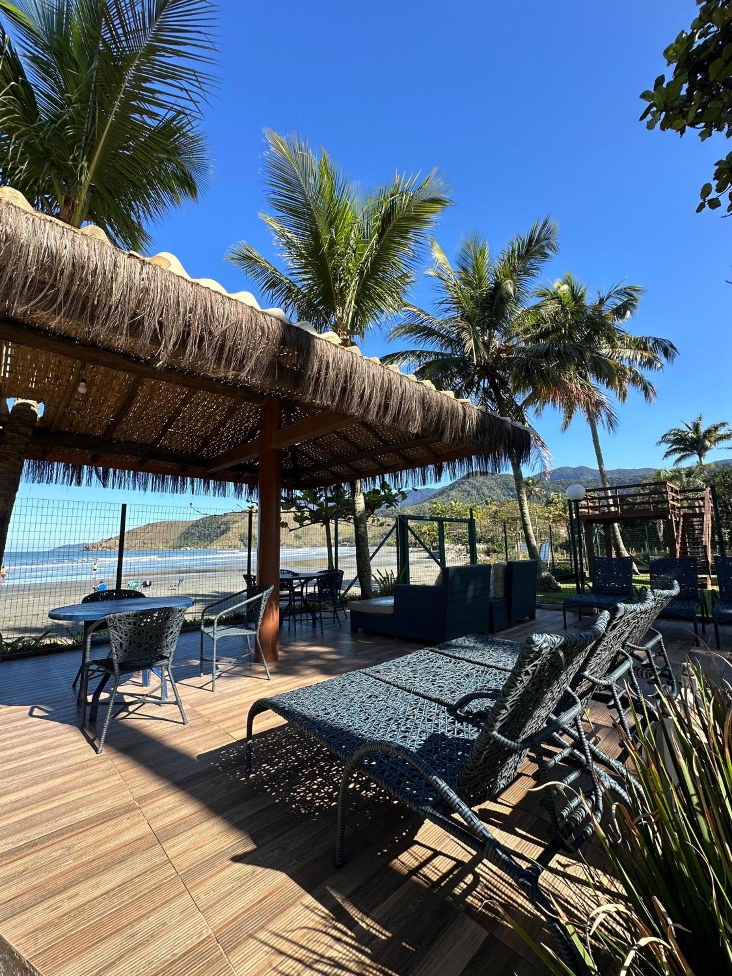 Brisa Do Mar Bare Praia Hotel - Praia De Barequecaba Sao Sebastiao  Bagian luar foto